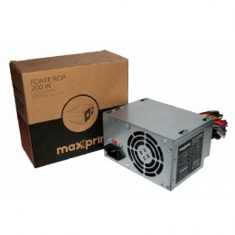 FONTE DE ALIMENTAÇÃO ATX 200W MAX 1 PC - 26977