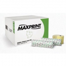 BOBINA TERMICA P/ECF 80MMX30M - UNIDADE - 23047