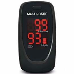 Oximetro De Pulso Multilaser Oxygen Check Preto - HC023 - 26453