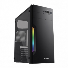 Gabinete Gamer C3TECH MT-G210BK LED RGB USB Lateral Full Acrílico S/ Fonte - 28517
