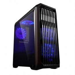 GABINETE GAMER BG-019 PRETO BLUECASE - SEM FONTE - 27845