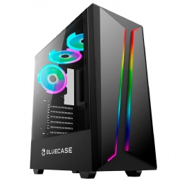 GABINETE GAMER BG-038 PRETO - S/ FONTE /USB 3.0  - <font color="#808080"><FONT SIZE=-2>Este produto é vendido por Marvel e entregue por Marvel</FONT></font> -  -  - 28024x