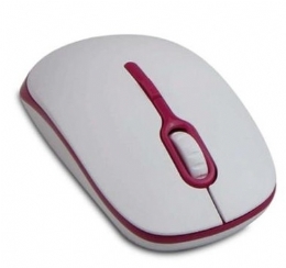 MOUSE USB OPTICO  SOFT ROSA 1200DPI - 26277