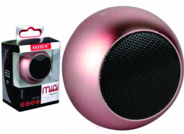 CAIXA DE SOM MINI METAL REDONDA BLUETOOH - 25861