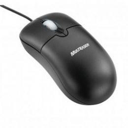 MOUSE PS2 OPTICO PRETO - 17224