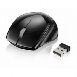 MOUSE P/ NOTEBOOK ÓPTICO SEM FIO 2.4 GHZ MULTILASER PRETO - - 18718