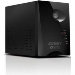 ESTABILIZADOR DE VOLTAGEM BMI ENTR: 220 V / SAIDA: 220 V 500 VA PRETO PADRÃO NOVO DE TOMADAS - 20073