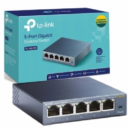 Hub Switch 5 Portas tp-link TL-SG105P Metal Gigabit 10/100/1000Mbps 4 Portas poe  - <font color="#808080"><FONT SIZE=-2>Este produto é vendido por Marvel e entregue por Marvel</FONT></font> -  -  - 28368x