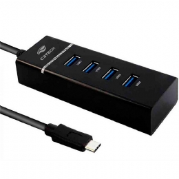 HUB USB 3.0 4 PORTAS USB-USBC HU-C300BK - 26523