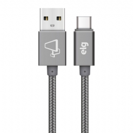CABO USB PARA CELULAR ELG TIPO C TC10BY 1M 2.4A N  - <font color="#808080"><FONT SIZE=-2>Este produto é vendido por Marvel e entregue por Marvel</FONT></font> -  -  - 27418x