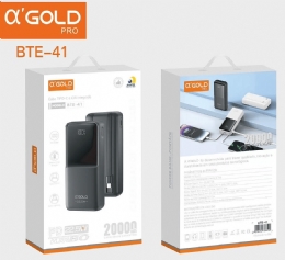Carregador Portátil Power Bank Com Visor 20000 A' Gold  - <font color="#808080"><FONT SIZE=-2>Este produto é vendido por Marvel e entregue por Marvel</FONT></font> -  -  - 30839x