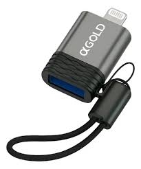 Adaptador OTG Lightning para USB Fêmea A'Gold CBA-22 - 31779