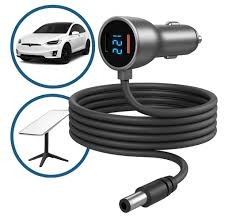 Cabo de Alimentação Veicular 3 em 1 para Starlink Mini – 2 Metros com Visor Digital - 30951