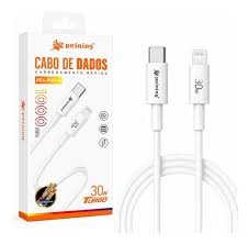 Cabo USB-C para Lightning Peining PEI-J54 Turbo 30W - 31772