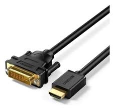 Cabo Adaptador Bidirecional HDMI para DVI (Macho x Macho) 0,22m UGREEN - 31801