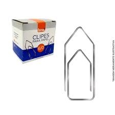 CLIPS METALICO (6/0)(CX. 50UN)(BRW)(CL5060) - 31829