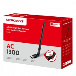 Adaptador USB Wi-Fi Mercusys MA30H Dual Band AC1300  - <font color="#808080"><FONT SIZE=-2>Este produto é vendido por Marvel e entregue por Marvel</FONT></font> -  -  - 31724x