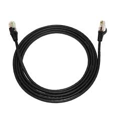 Cabo de Rede Patch Cord CAT6 5 Metros PlusCable Preto  - <font color="#808080"><FONT SIZE=-2>Este produto é vendido por Marvel e entregue por Marvel</FONT></font> -  -  - 25789x