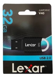 PEN DRIVE LEXAR JUMP DRIVE 32GB PRETO - LJDV40-32  - <font color="#808080"><FONT SIZE=-2>Este produto é vendido por Marvel e entregue por Marvel</FONT></font> -  -  - 31871x