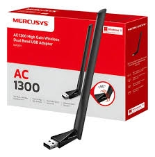 ADAPTADOR USB MERCUSYS MA30H DUAL BAND AC1300 - 31724