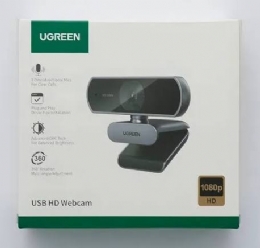 Webcam UGREEN Full HD 1080P com Microfone Integrado (Modelo CM678)  - <font color="#808080"><FONT SIZE=-2>Este produto é vendido por Marvel e entregue por Marvel</FONT></font> -  -  - 31894x