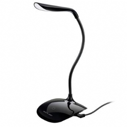LUMINARIA LED USB PRETA - 23292