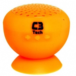 CAIXA DE SOM 3W RMS BLUETOOTH LARANJA - 22976