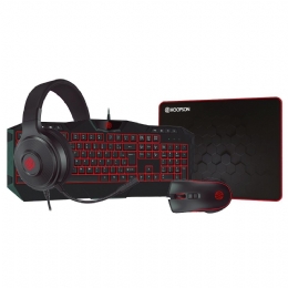 TECLADO KIT E MOUSE, MOUSE PAD E FONE DE OUVIDO - 27630