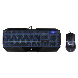 KIT TECL+MOUSE USB GAMING MEMB GK1100 PTO HP - 25973