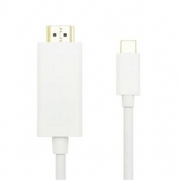 Cabo USB Type-C Macho x HDMI-Macho 1,8 Metros 4K F3 - 30815