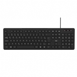 Teclado USB Soft Silence Multi Preto - TF400 - 30367