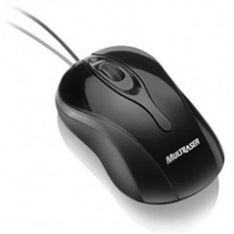 MULTILASER MOUSE ÓPTICO USB COLORS BLACK MO141 - 19013