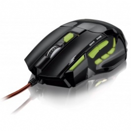 MOUSE USB GAMER MULTILASER ÓPTICO FIREMOUSE 7 BOTÕES, 2400DPI- MO208 - 22549
