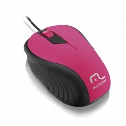 Mouse Emborrachado Rosa - Mo223 - 22551