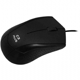 MOUSE USB MS-27BK PRETO C3PLUS - 27157