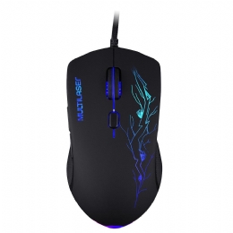 MOUSE USB GAMER MULTILASER  3200DPI 7 CORES LED - 26615