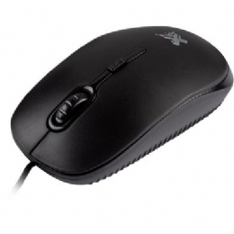MOUSE USB OPTICO SOFT PRETO 1200DPI MAX - 26278