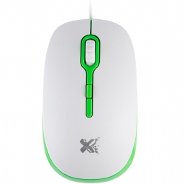 MOUSE USB OPTICO SOFT VERDE 1200DPI MAX - 26279