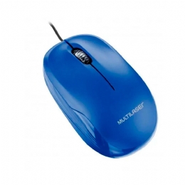 MOUSE USB OPTICO BOX AZUL - 26287
