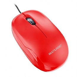 MOUSE USB OPTICO BOX  VERMELHO - 26286