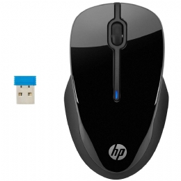 MOUSE USB S/FIO 250 1600DPI PRETO HP - 26928