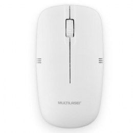 MOUSE USB SEM FIO 2.4GHZ BRANCO - 26284