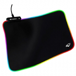 Mousepad Gamer C3 Tech RGB, Control, Grande (350x255mm) - MP-G2100BK - 25629