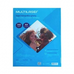 Papel foto 150GR A4 com 10 folhas - <font color="#808080"><FONT SIZE=-2>Este produto é vendido por Marvel e entregue por Marvel</FONT></font> -  -  - 19501x