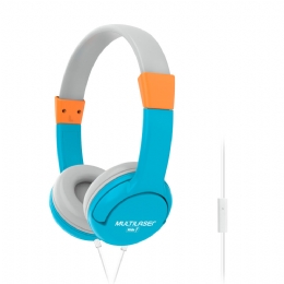 Headphone Multilaser Kids Happy Azul - 28449