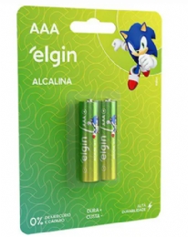 PILHA ALCALINA ELGIN 2 PILHAS AAA  - <font color="#808080"><FONT SIZE=-2>Este produto é vendido por Marvel e entregue por Marvel</FONT></font> -  -  - 23537x