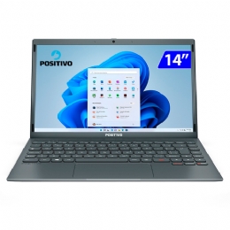 NOTEBOOK POSITIVO CELERON-N4020 4GB 128GB WINDOWS 11+OFFICE 14"  - <font color="#808080"><FONT SIZE=-2>Este produto é vendido por Marvel e entregue por Marvel</FONT></font> -  -  - 29048x
