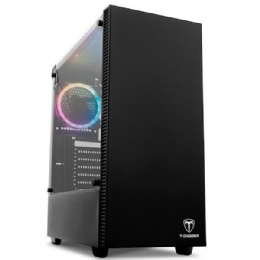 GABINETE T-DAGGER GAMER CUBE BLACK  - <font color="#808080"><FONT SIZE=-2>Este produto é vendido por Marvel e entregue por Marvel</FONT></font> -  -  - 27250x