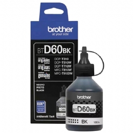 REFIL TINTA BROTHER PRETO BTD60BK ORIGINAL - 27382