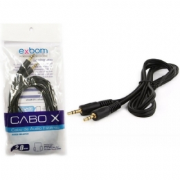 CABO P2 X P2 2M EXBOM CBX-A2P220  - <font color="#808080"><FONT SIZE=-2>Este produto é vendido por Marvel e entregue por Marvel</FONT></font> -  -  - 27904x